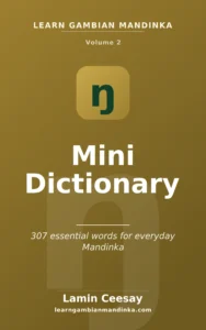 mini dictionary mandinka 